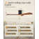 52" 3 - Blade Standard Ceiling Fan With Remote Control And LED Light, Silent Breeze For All Seasons