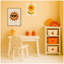 Impression sur toile encadrée «Cool Lion Rolled» par Laura Moss