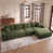 Velours côtelé vert