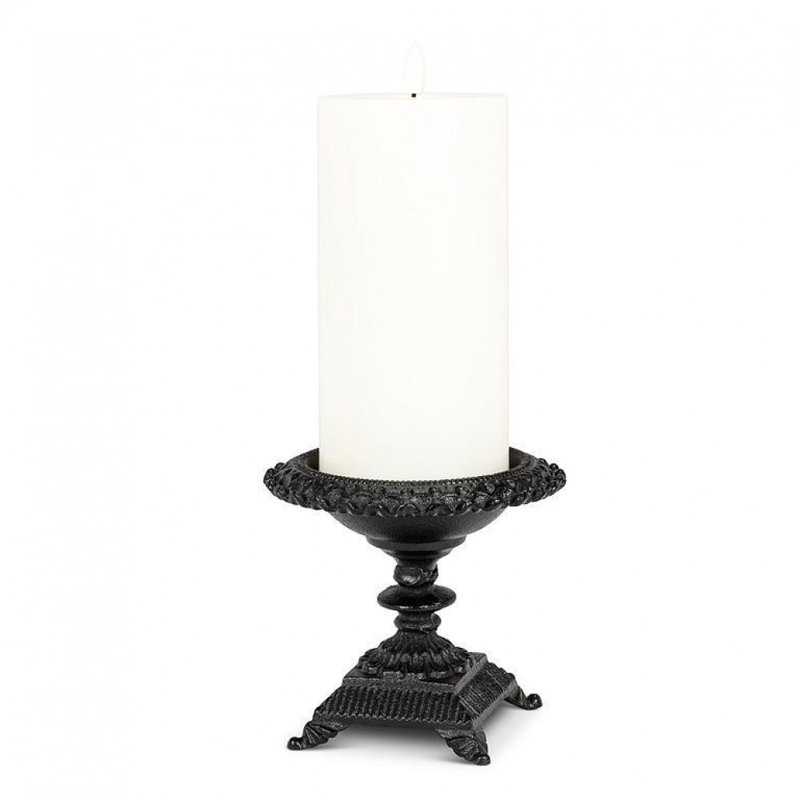 Porte-bougie moyen, H 6 po x l 6 po x P 6 po