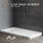 60" W X 30" D Non-slip Shower Base With Drain Assembly, Wider Threshold Design-113276785