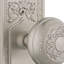 Assiette Egg & Dart avec bouton de porte Egg & Dart-411007165-411007153