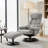 Ergonomic Recliner Chair with Ottoman-282506364