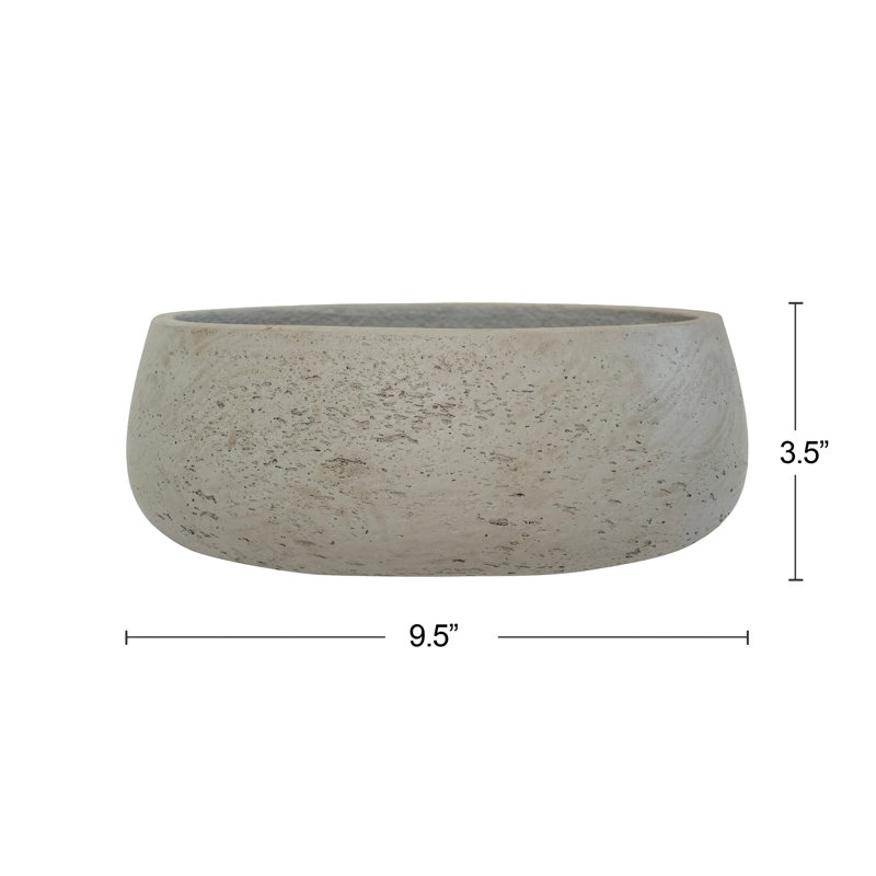 Bohemian Pots Handmade Fiberstone Planter