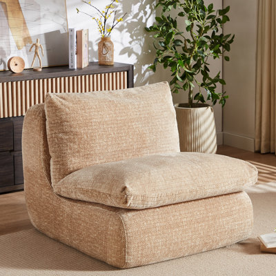 Fauteuil de lecture confortable et confortable, tissu doux, foyer de repos ergonomique de qualité supérieure
