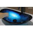 21.5" Glass Oval Vessel Bathroom Sink with Pop-Up Drain-118628280