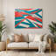 Art mural en métal Hard Edge 83-1252371695