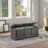 Oakham Linen Upholstered Storage Bench-231895753