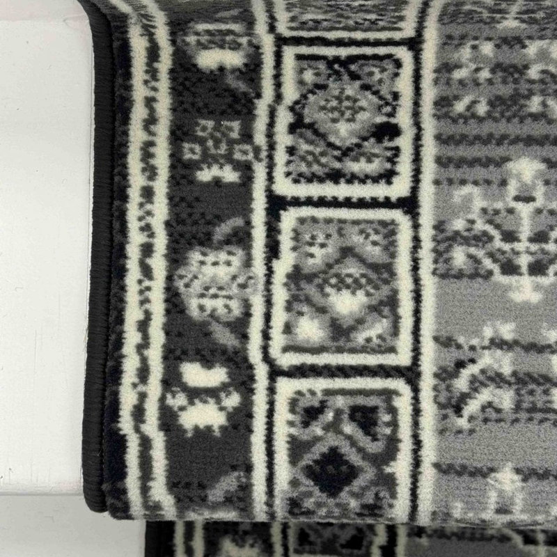 Stair Runner Geometric Area Rug, Runner 60 x 660 cm