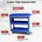 3 Tier Rolling Tool Cart, Heavy Duty Utility Cart Tool Organizer with Storage Drawer-206055808