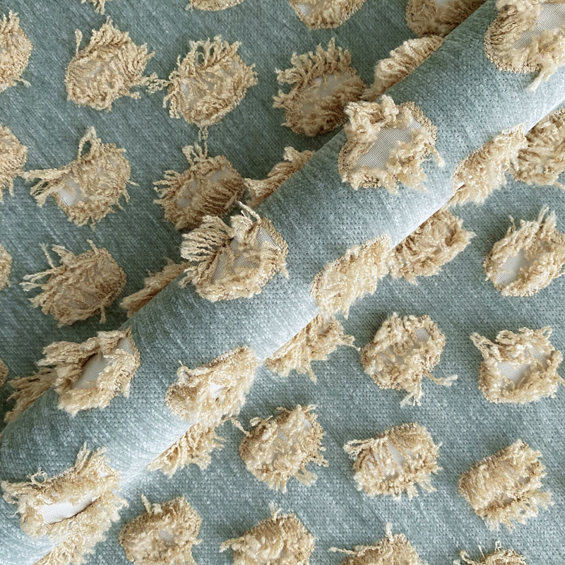 Luton Wheat, Blue/Beige