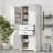 Versatile Multi-Functional Storage Cabinet with 2 Drawers, Adjustable Shelf, and Elegant Design for Various Home Spaces-316958736