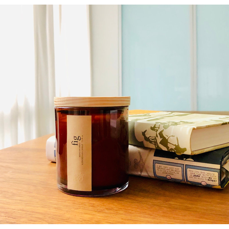 Fig Scented Jar Candle