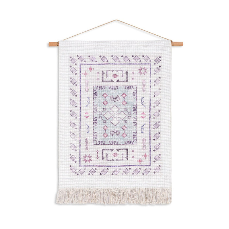 Peinture élégante en tissu décoratif, 23,6 po x 33,5 po | 60% polyester / 40% coton, épaisseur: 0,2 pouce | Parfait pour la décoration intérieure, les amateurs d'art et les idées de cadeaux uniques, les couleurs vives et le design durable