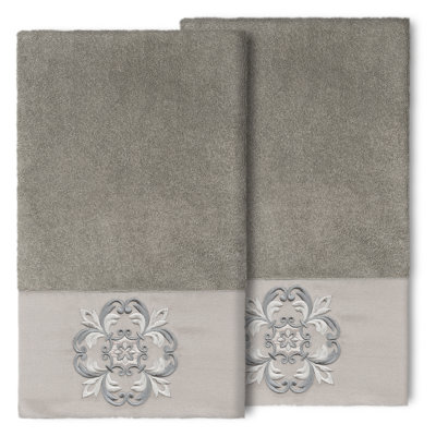 Ensemble de serviettes de bain en coton turc 2 pièces ALYSSA