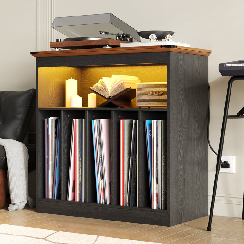 Support pour tourne-disque Farmhouse, Black