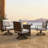 Sedalia 4 - Person Conversation Set With Fire Pit Table & Swivel Chair