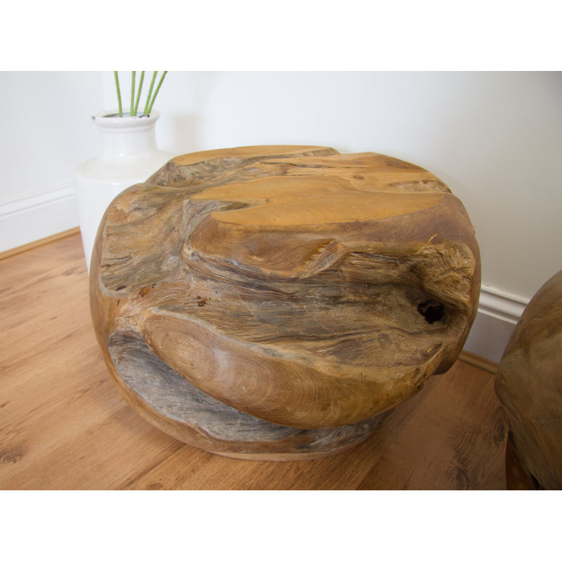 Ilya Solid Wood Accent Stool