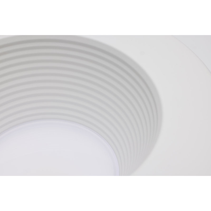 5" Round White Selectable CCT Dimmable LED Recessed Lighting Kit
