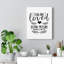 You Are Loved White Romans 8:38-39 - Wrapped Canvas Print-1070033732