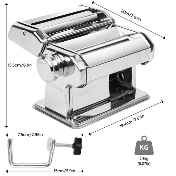 BTERAZ Manual Pasta Maker BTERAZ