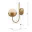 Selena Glass Semi Flush Mount-67140558