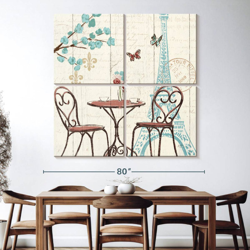 Yarlin Paris Tour I, 74" H x 74" W