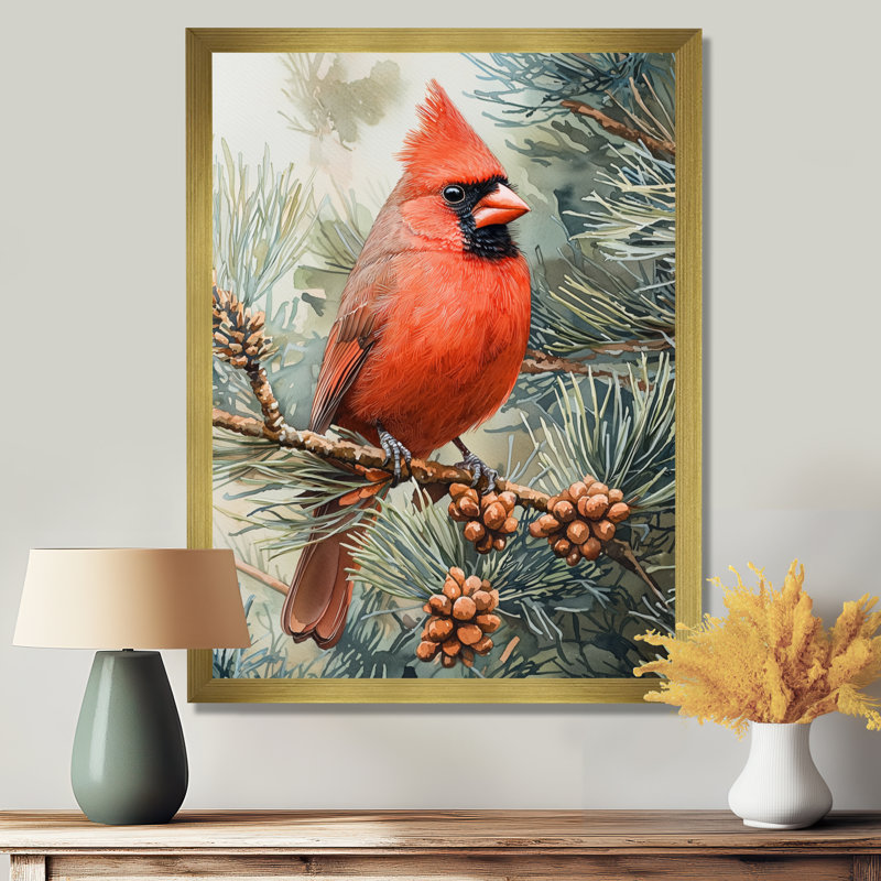Baylis - Reproduction d'art mural animaux, H 44 po x l 34 po, Picture Framed, Doré