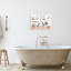 «Laundry Interiors with Quotes», ensemble de 2 plaques murales, design par Natalie Carpentieri