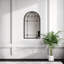 Iron Bowfront Mirror