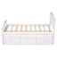 Lit standard 6 tiroirs en bois massif-2079931814