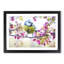 Blue Tit Bird in Spring in Abstract - Framed Print-55679524-55679525