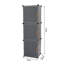 16 Pair Shoe Storage Cabinet