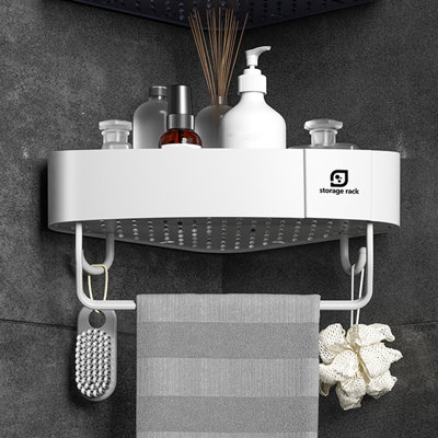 Organisateur de comptoir de coin de salle de bain Organisateur de lavabo de salle de bain