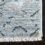 Tapis abstrait bleu clair / gris Anycia-891810624