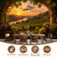 Papier peint auto-adhésif Vineyard Sunset Wine Grapes-657687767