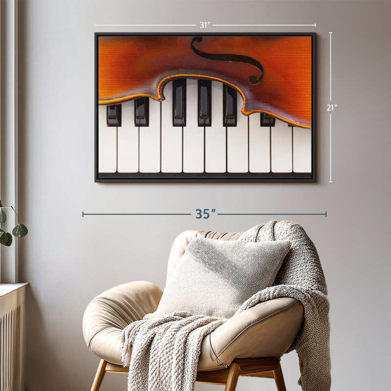 Classical Instruments Canvas Print, 21" H x 31" W