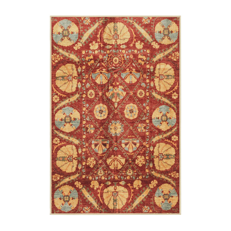 Abstract Indoor Rug, Rectangle 2' x 3'