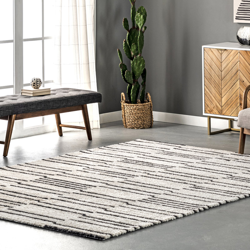 Ludovina Striped Indoor Rug, Rectangle 5' 3" x 7' 4"