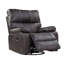 Fauteuil inclinable gris pivotant-1303338458