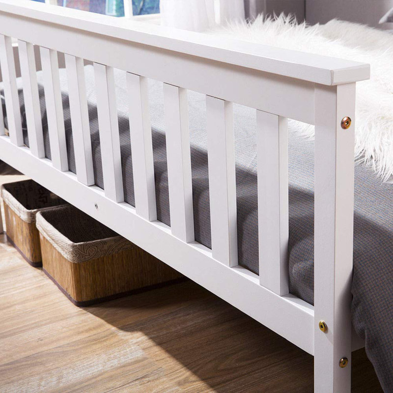 Tapia Solid Wood Bed, Double (4'6)
