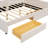 Full Size Upholstered Platform Bed With USB And 2 Drawers-573160381
