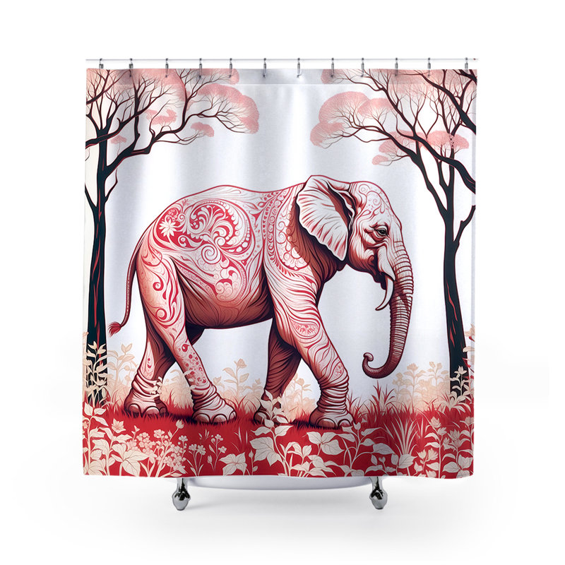 Rideau de douche Harpsburg Elephant