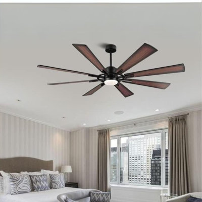 Deallen 72'' Ceiling Fan with LED Lights