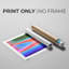Groovy Prism Gradients I -Impression sur toile seulement - NON-CADRE-551207087