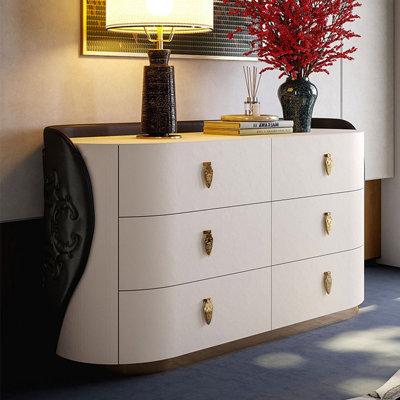 Italian-style light luxury drawer storage cabinet