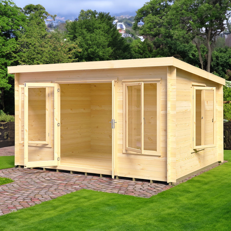 Emneth 10 x 13 Ft. 19 mm Log Cabin