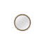 Miroir rond English Oak