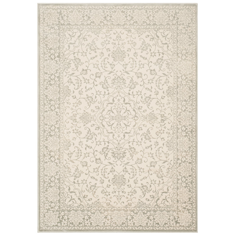 Forestburgh Performance Floral Rug, Rectangle 4' x 5'7"