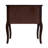 Beasley 25 in. W Rectangular Wood 2 Drawer Nightstand, Brown